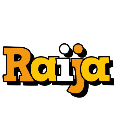 Raija cartoon logo