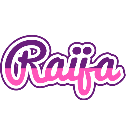 Raija cheerful logo