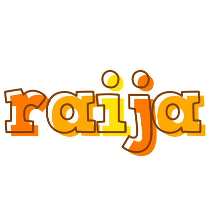 Raija desert logo