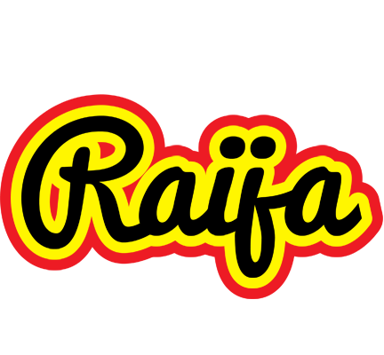 Raija flaming logo