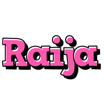 Raija girlish logo