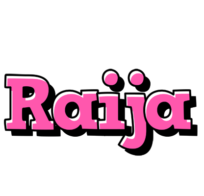 Raija girlish logo