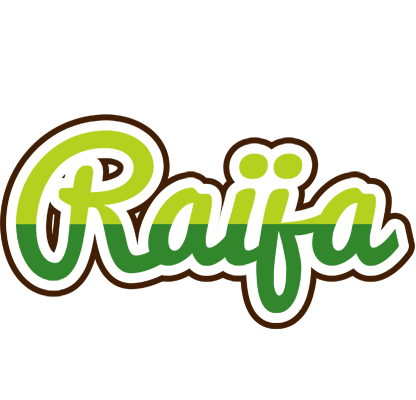Raija golfing logo