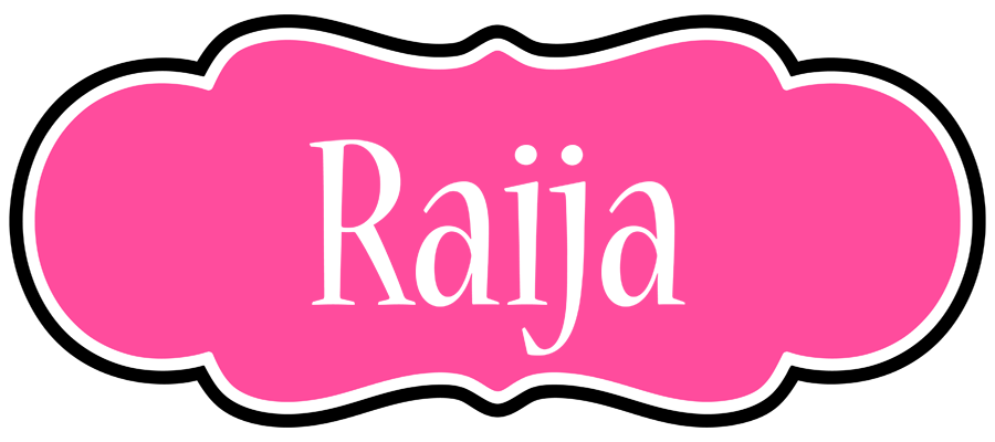 Raija invitation logo