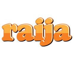 Raija orange logo