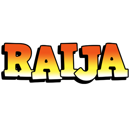 Raija sunset logo