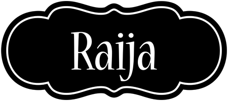 Raija welcome logo