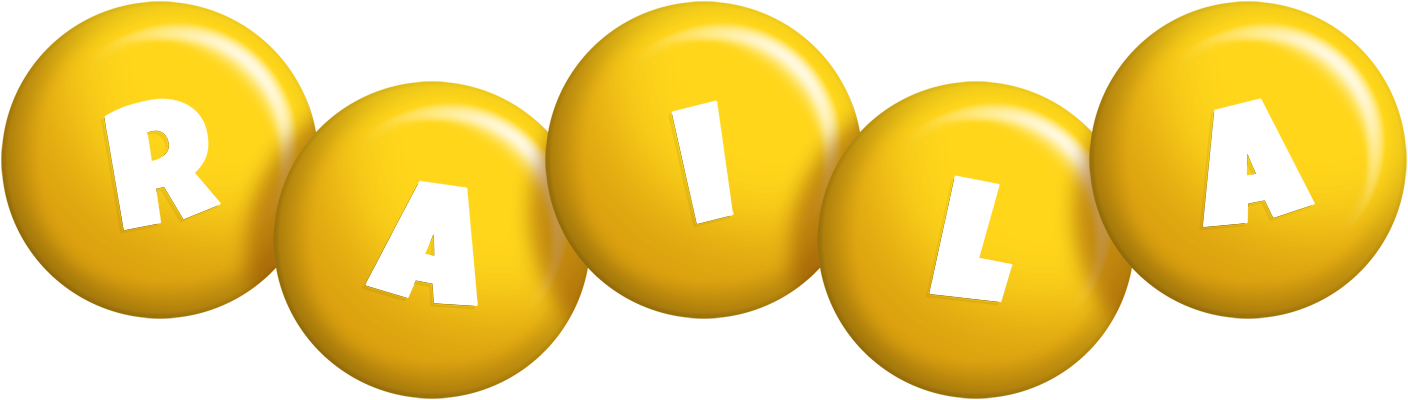 Raila candy-yellow logo