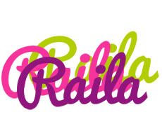 Raila flowers logo