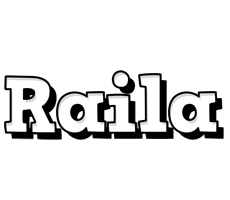 Raila snowing logo