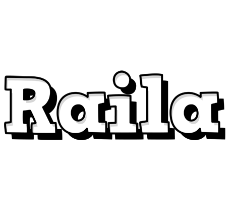 Raila snowing logo