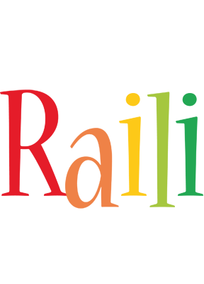 Raili birthday logo