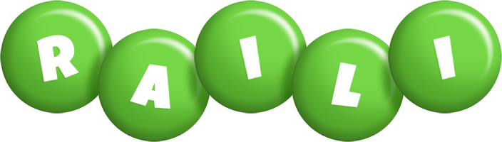 Raili candy-green logo