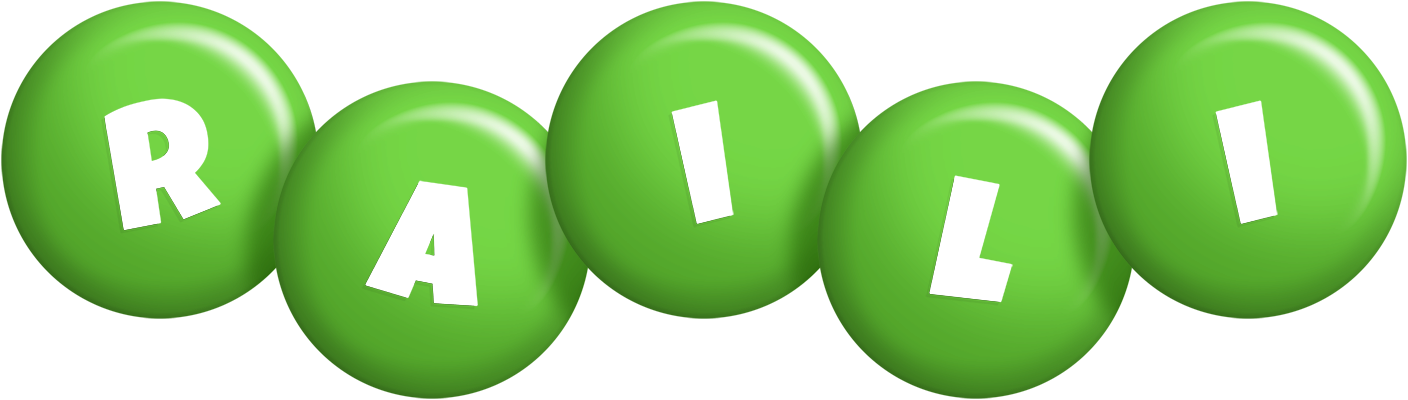 Raili candy-green logo