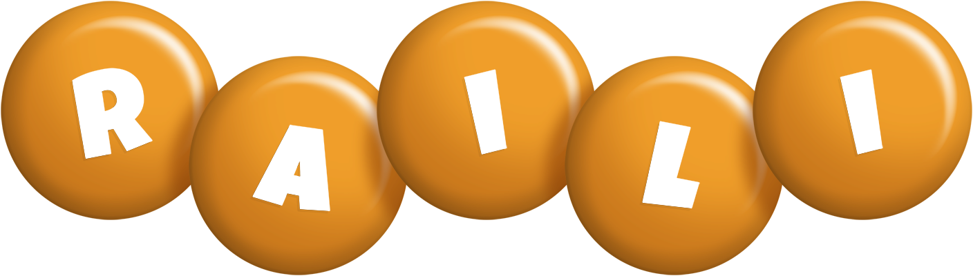Raili candy-orange logo