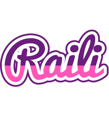 Raili cheerful logo