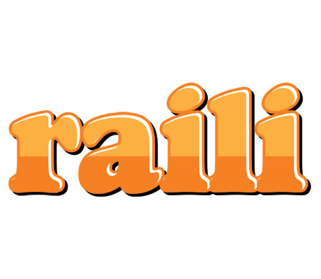 Raili orange logo