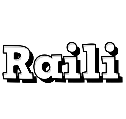 Raili snowing logo