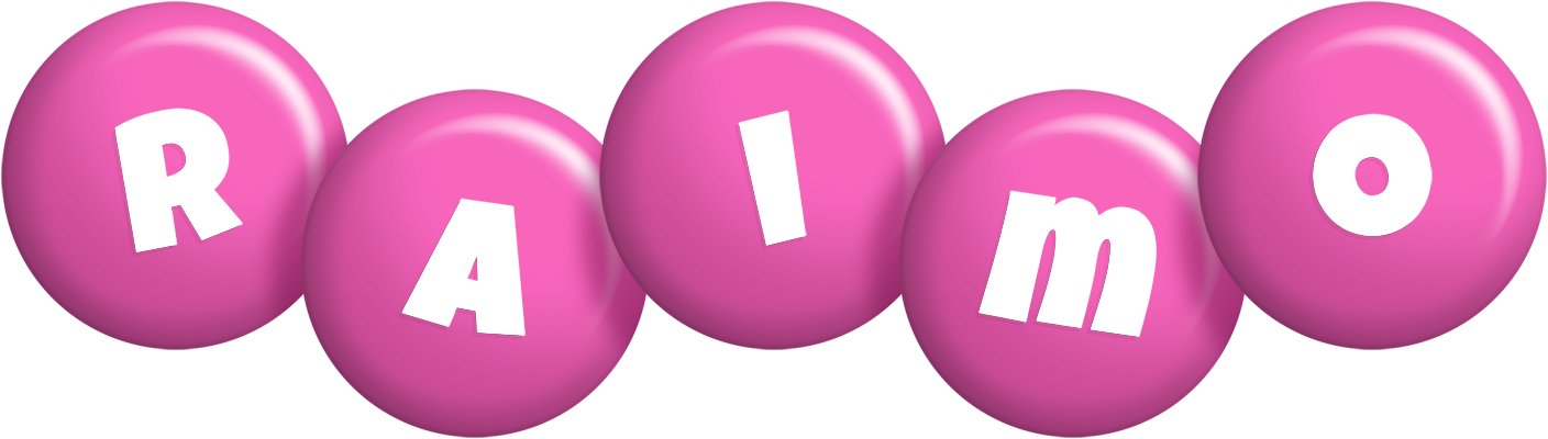 Raimo candy-pink logo