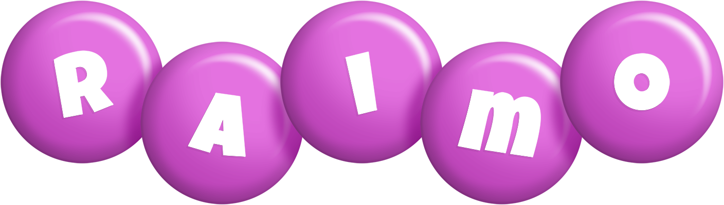 Raimo candy-purple logo