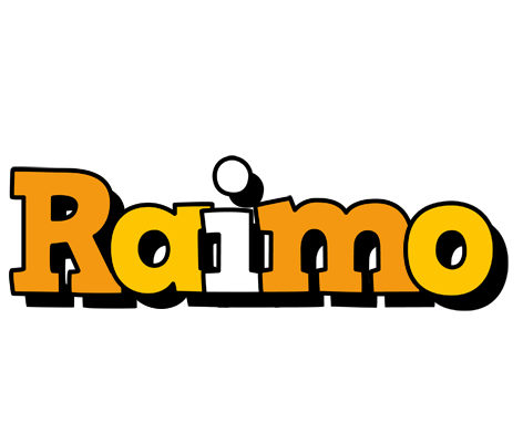 Raimo cartoon logo