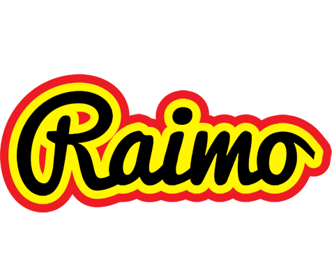 Raimo flaming logo
