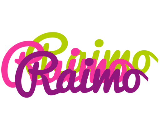 Raimo flowers logo