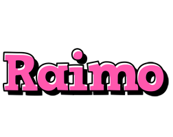 Raimo girlish logo