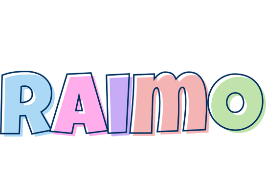 Raimo pastel logo