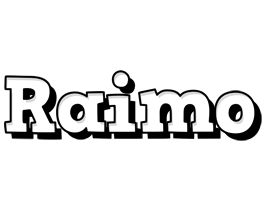 Raimo snowing logo