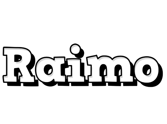 Raimo snowing logo