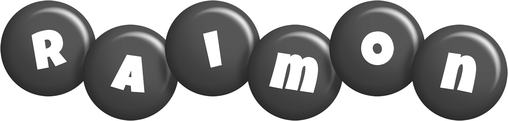 Raimon candy-black logo
