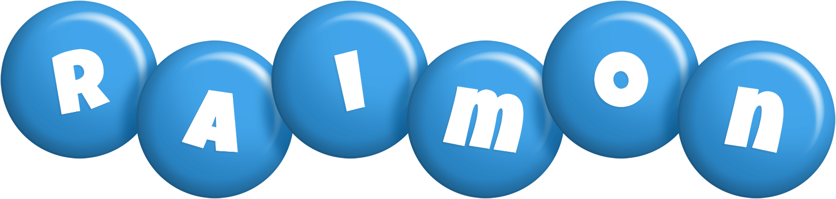 Raimon candy-blue logo