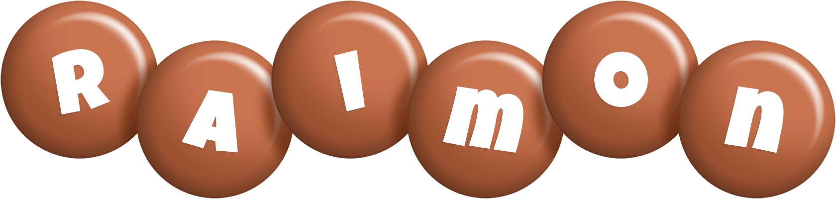 Raimon candy-brown logo