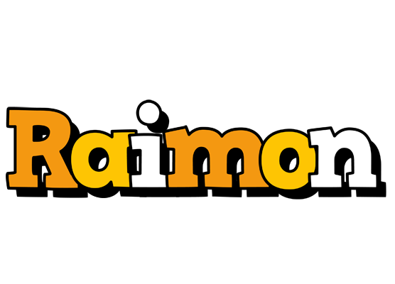 Raimon cartoon logo