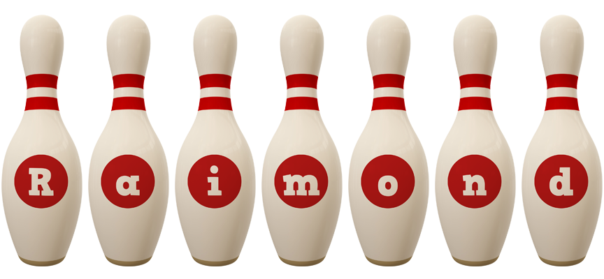 Raimond bowling-pin logo