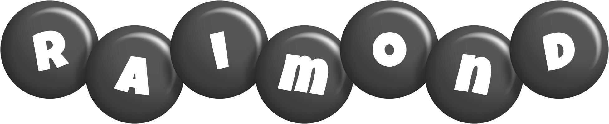 Raimond candy-black logo