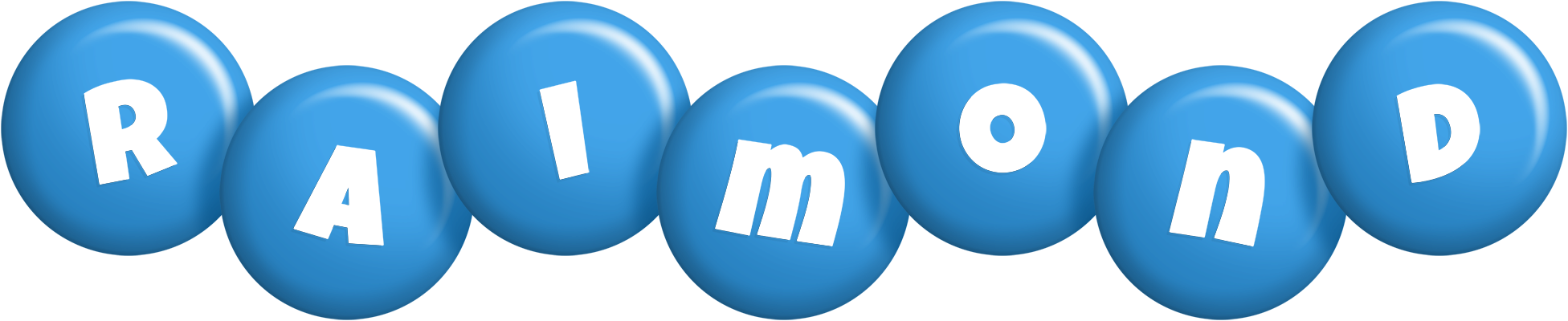 Raimond candy-blue logo
