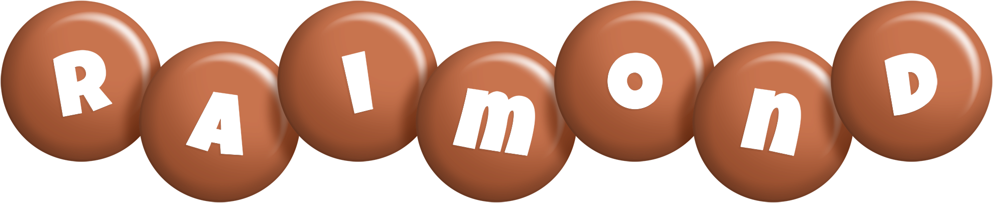 Raimond candy-brown logo