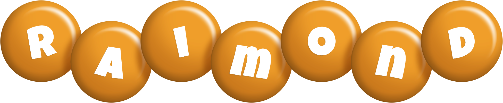Raimond candy-orange logo