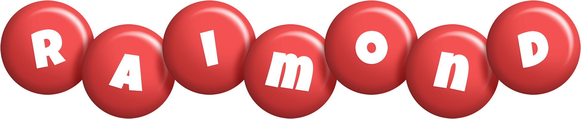 Raimond candy-red logo