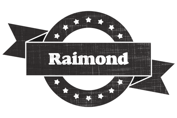 Raimond grunge logo