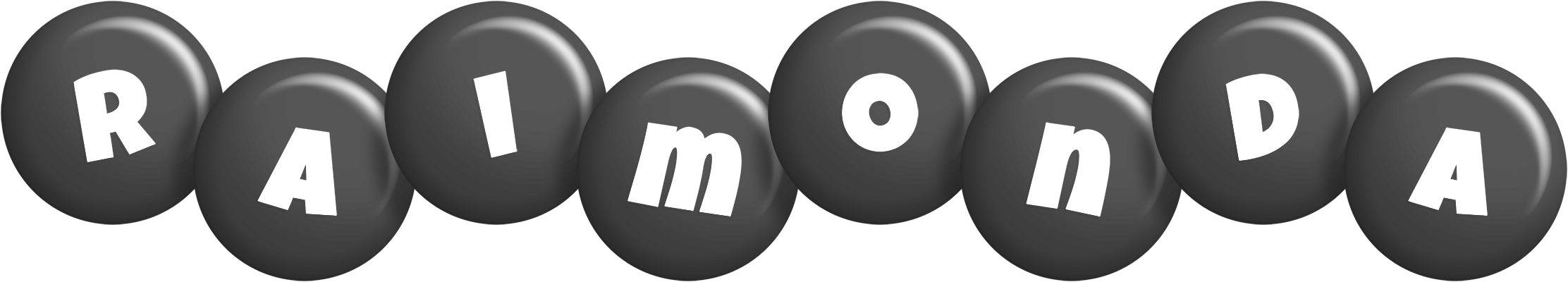 Raimonda candy-black logo