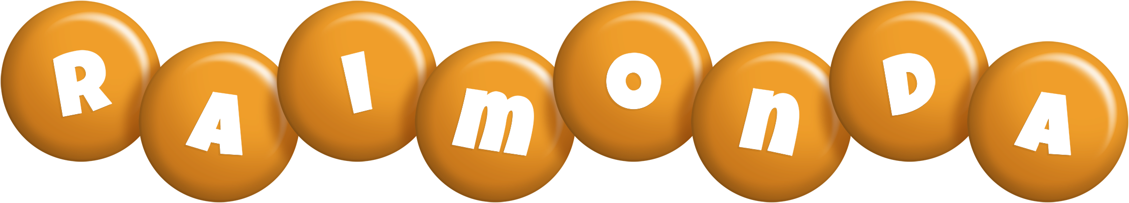 Raimonda candy-orange logo