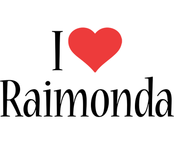 Raimonda i-love logo