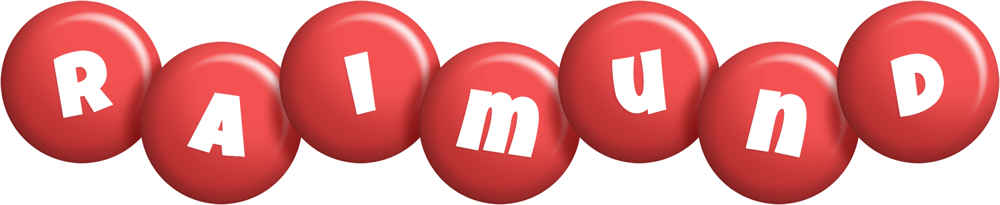 Raimund candy-red logo