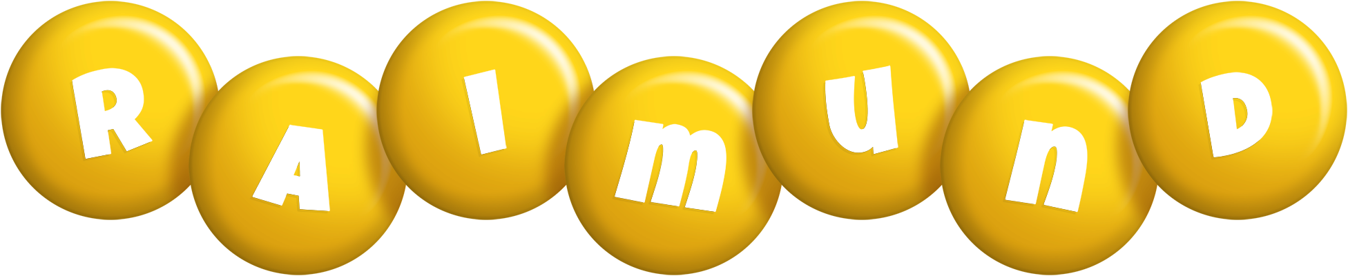 Raimund candy-yellow logo
