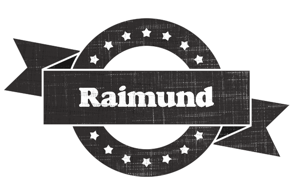 Raimund grunge logo