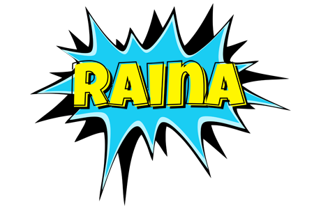 Raina amazing logo