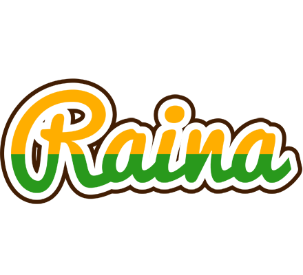 Raina banana logo